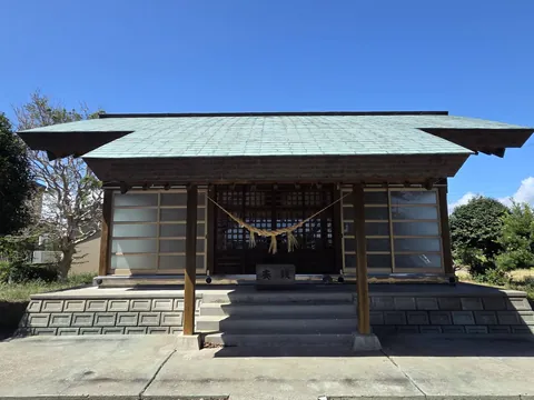 社殿正面。